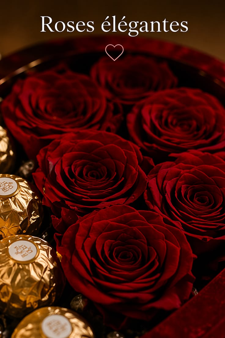 Coffret Cadeau - Coeur en chocolats